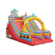 giant inflatable floating slide